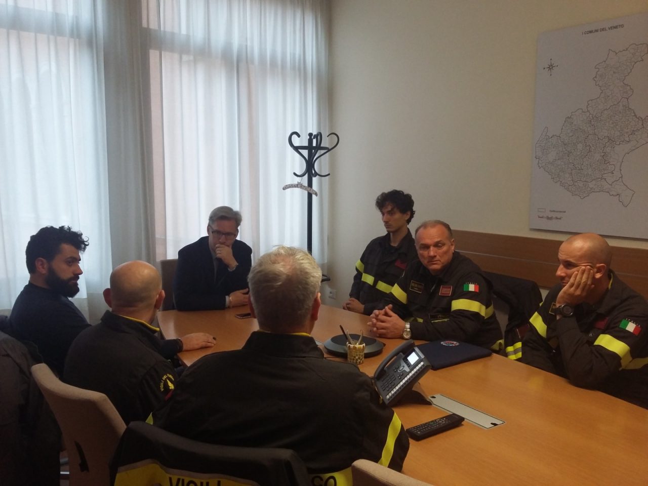 Protezione civile: L’assessore Bottacin incontra i rappresentanti Conapo