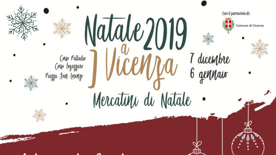 Mercatini di Natale, dal 7 dicembre 2019 al 6 gennaio 2020