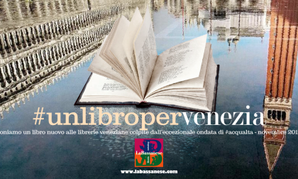 #unlibropervenezia: La prima raccolta in Italia per le librerie veneziane