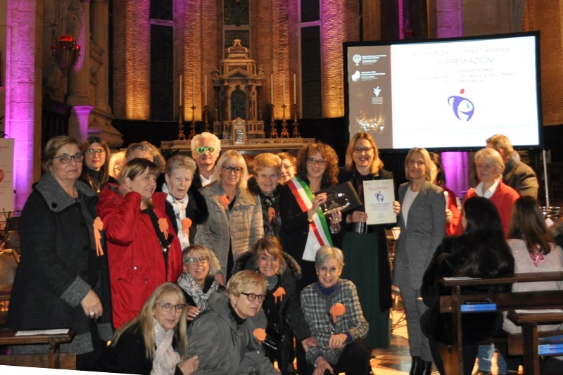 Associazione dell’anno: l’attenzione alle donne premia l’Andos Ovest Vicentino