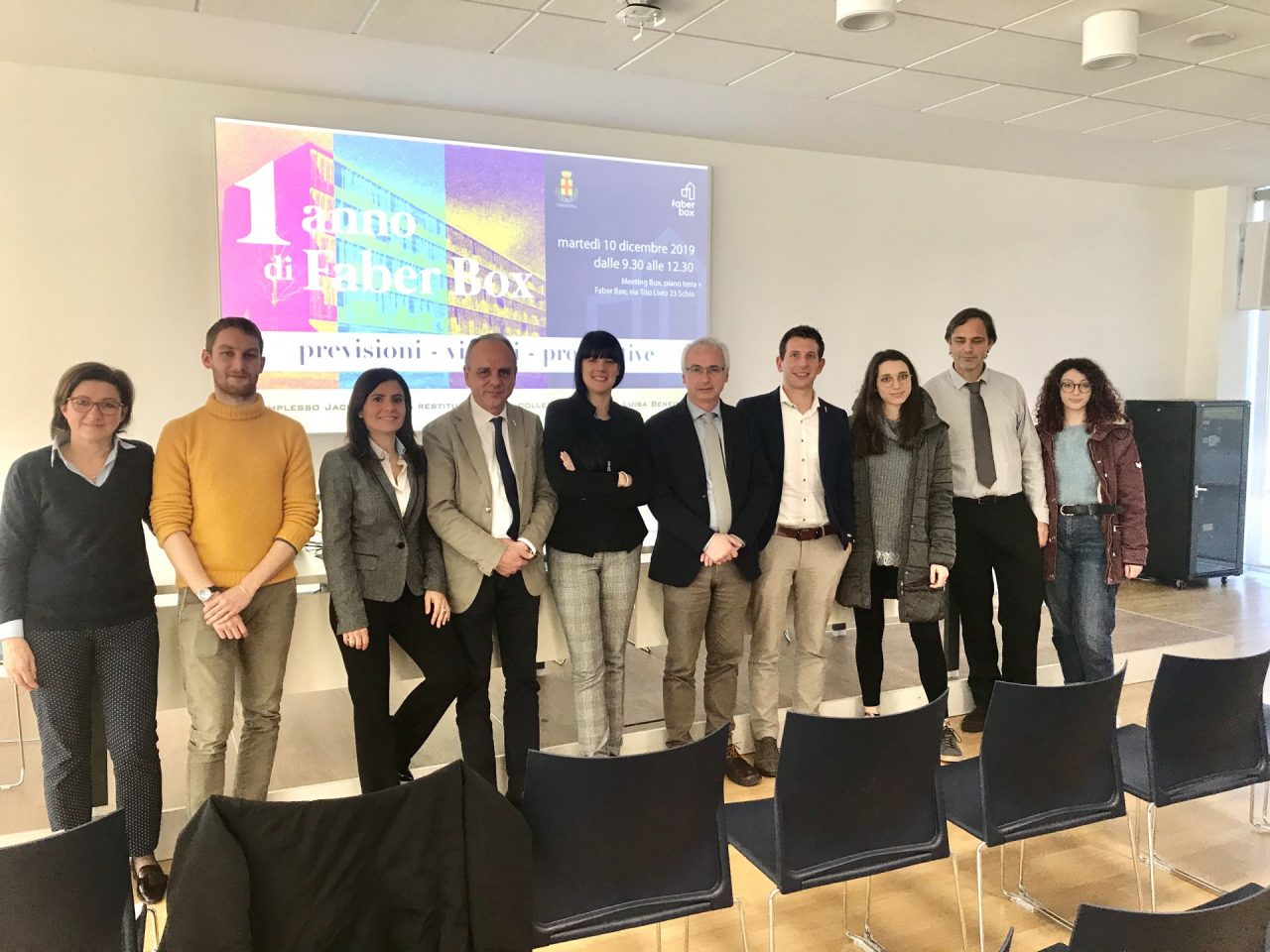 Festeggiando un anno di Faber Box: I progetti dei giovani e dell’Amministrazione