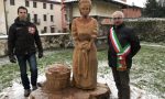 Nel giorno di Santa Lucia svelata la scultura dedicata alla lavandaia