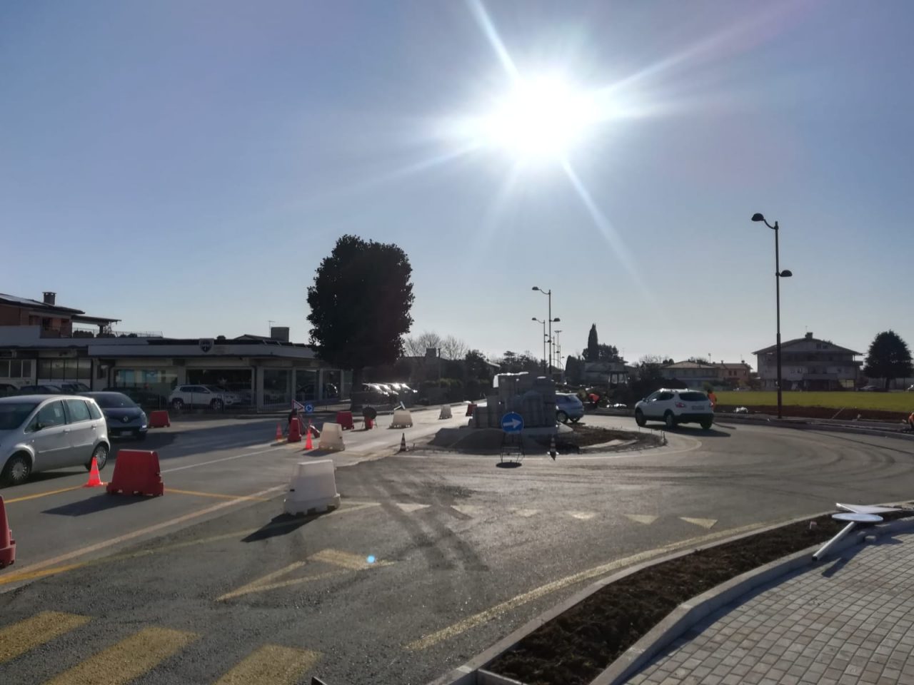 Aperta al traffico la nuova rotatoria di via San Bonaventura a San Giuseppe