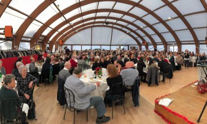 Edizione record per il pranzo di Natale: oltre 400 i presenti