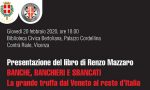 Questa sera a Palazzo Cordellina il libro “Banche, banchieri e sbancati"