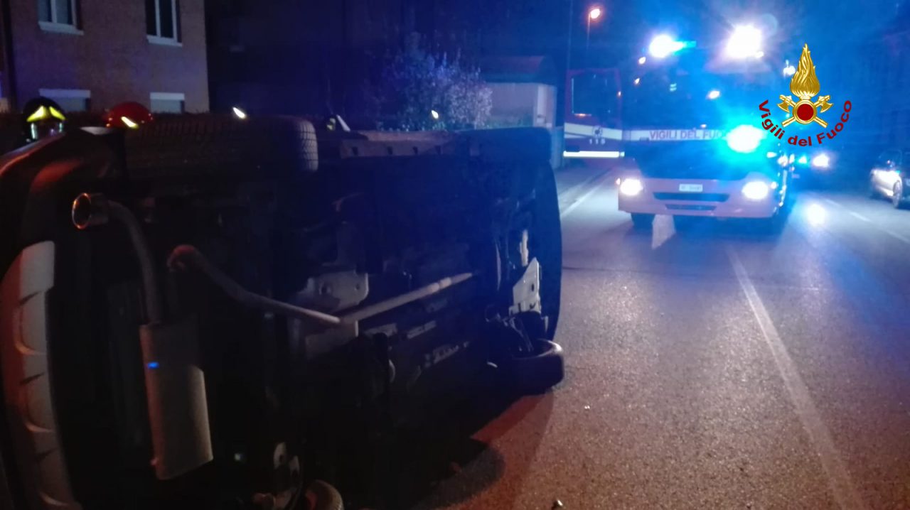 Perde il controllo dell’auto, ferito un 35enne
