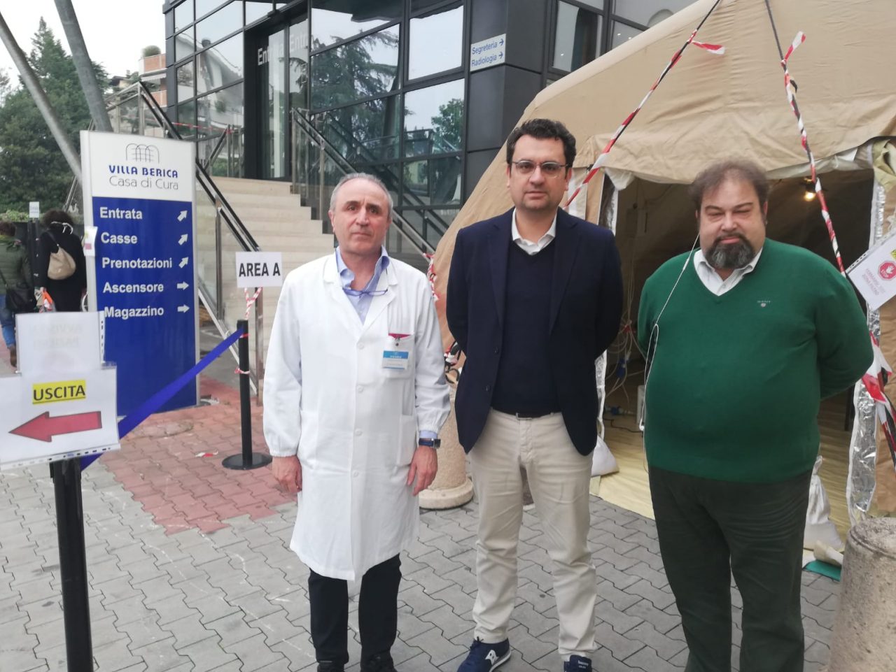 Coronavirus, sopralluogo in città del sindaco con l’assessore Ierardi