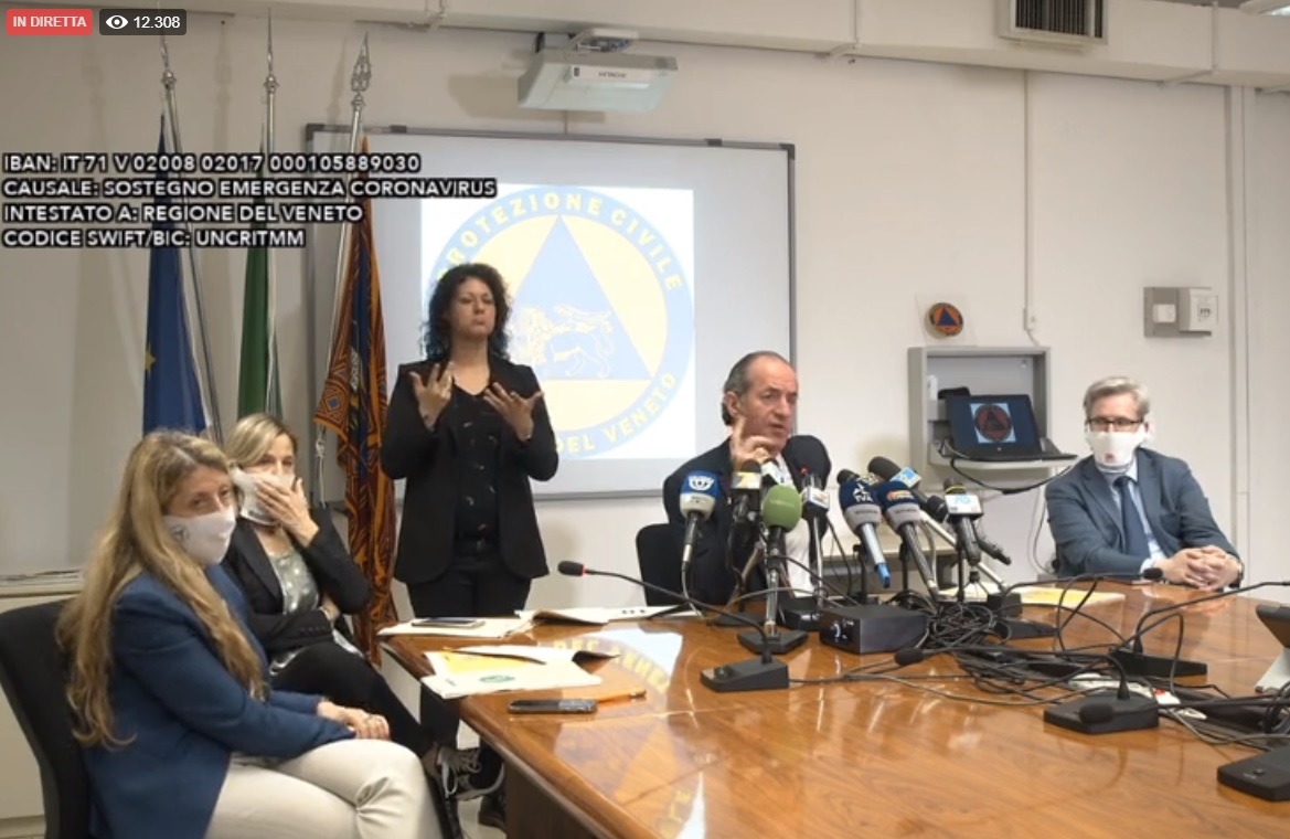 Riaperture 18 maggio, Zaia orgoglioso: “Linee guida del Veneto fanno giurisprudenza”