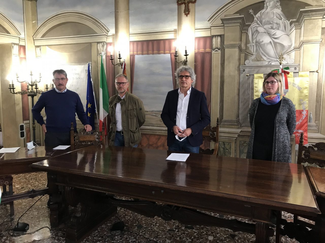 Cunegato svela la squadra di governo: Storti, Antoniazzi, Sbalchiero e Ceola come esterno