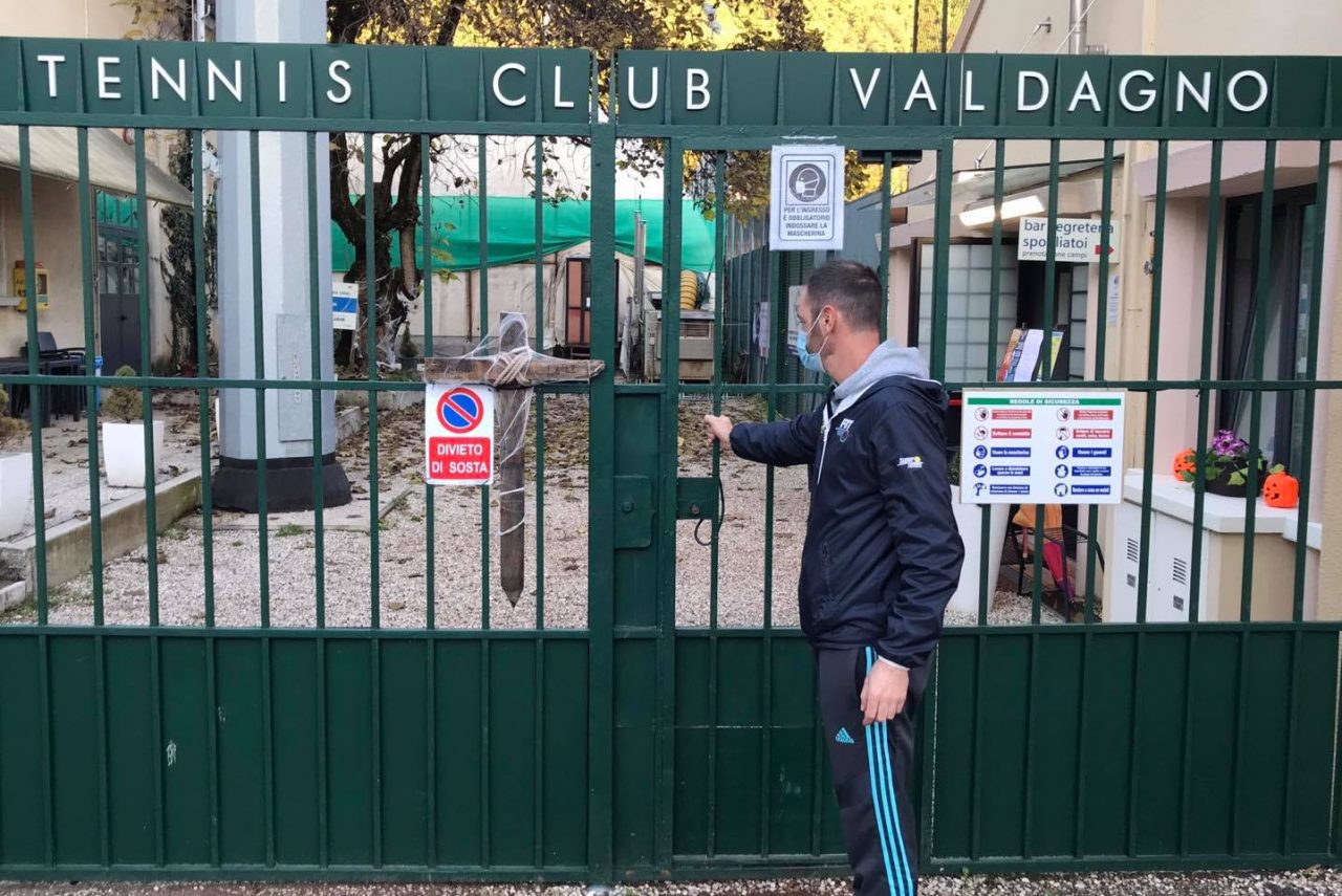 Tennis Club Valdagno, lettera aperta al premier Conte dopo il Dpcm: “Quante cose non sa”