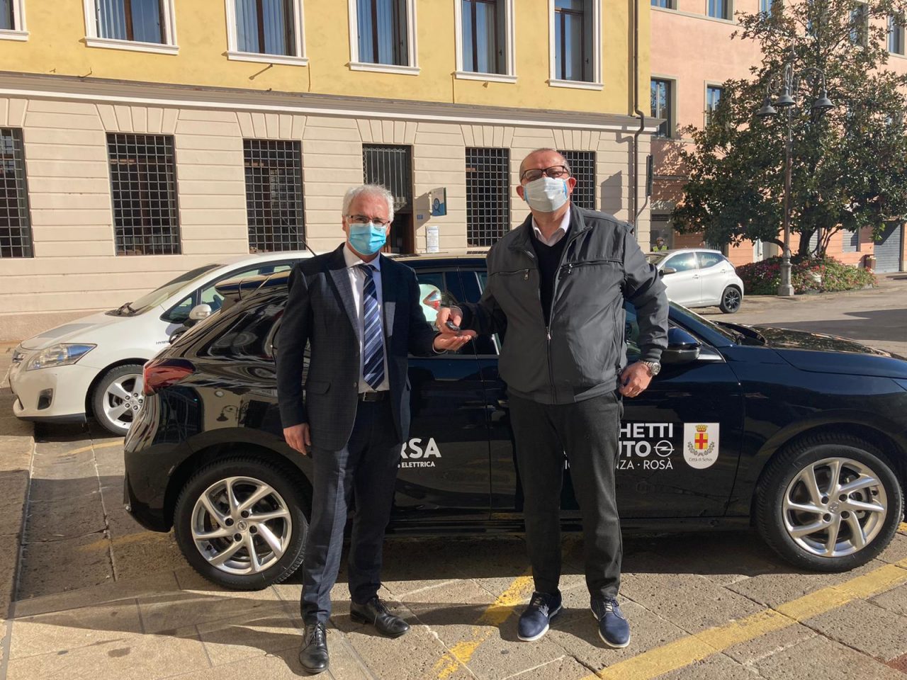 Comune di Schio, nuova auto in comodato d’uso gratuito grazie al Gruppo Barchetti