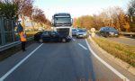 Incidente a Thiene, scontro tra auto e camion: 52enne ferito