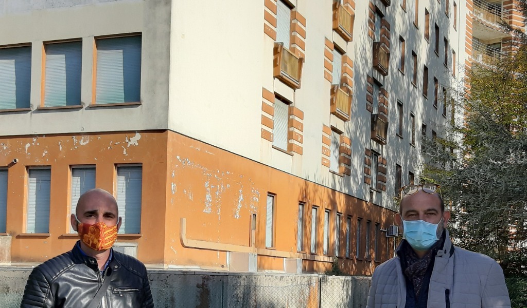 Ex Ospedale De Lellis: “Da demolire o può essere riutilizzato in questa fare di emergenza?” VIDEO
