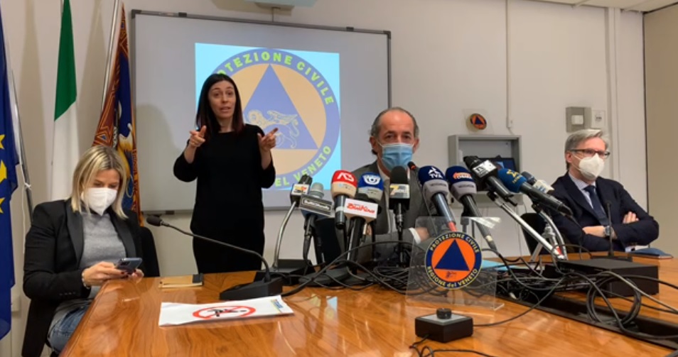 Covid, Zaia contro il black friday: “Rischio assembramenti” | +3498 positivi | Dati 28 novembre 2020