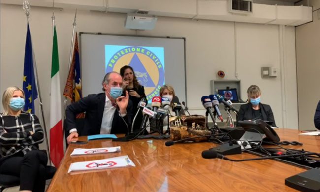 Covid, Zaia: “Noi con più positivi in Italia? Falso” | +2427 positivi | Dati 9 dicembre 2020