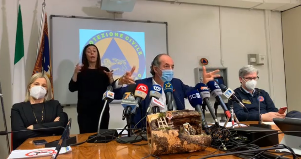 Covid, nuova ordinanza Zaia: “Dalle 11 niente consumazione in piedi nei bar” | +4197 positivi | Dati 10 dicembre 2020