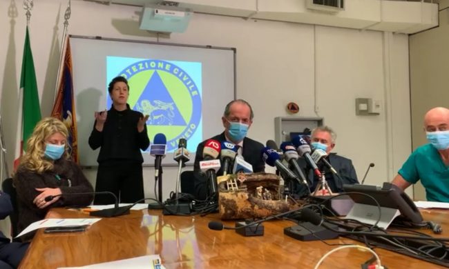 Covid, Zaia: “Ricoveri in calo. Veneto zona rossa? Servono dati uniformi”| +1715 positivi | Dati 11 gennaio 2021