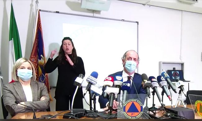 Covid, Zaia: “Lunedì riaprono le scuole. Andiamo verso la zona gialla” | +553 positivi | Dati 25 gennaio 2021