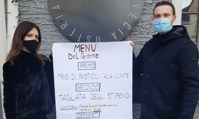Menù Covid: Tris di pasticci “Alla Conte”, tagliata di stipendi e millefogli di Dpcm