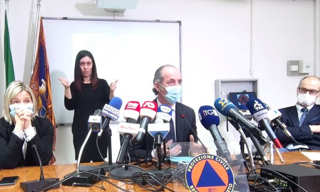 Covid, Zaia: “Curva in picchiata, ma teniamo alta la guardia” | +896 positivi | Dati 4 febbraio 2021