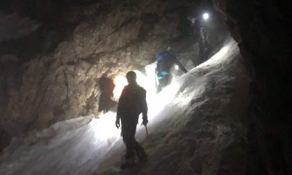 Difficile intervento sul Monte Cornetto, salvati tre alpinisti