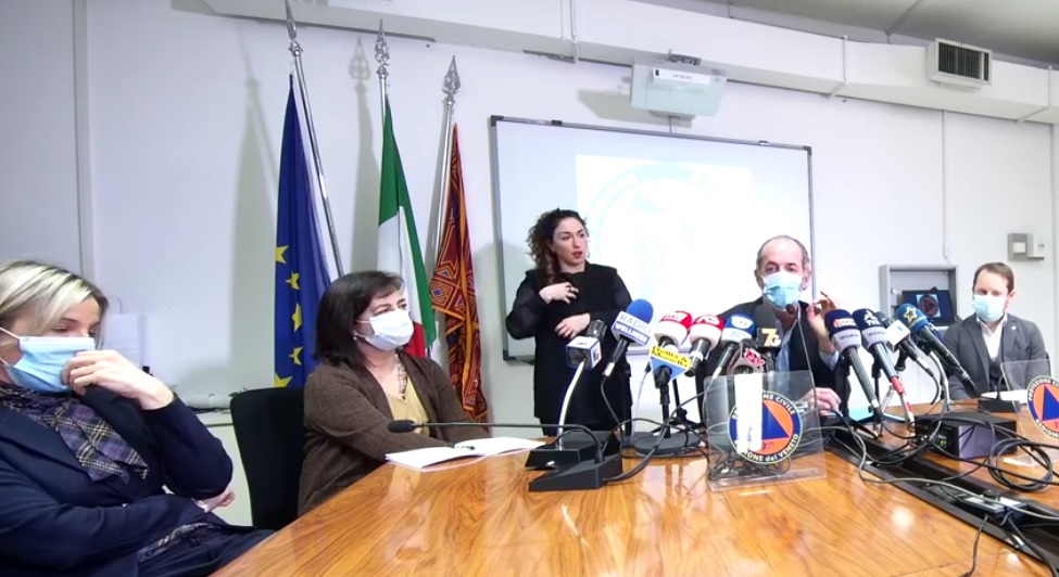 Covid, Zaia: “Nuova stretta? Ecco cosa chiederemo al Governo” | +895 positivi | Dati 24 febbraio 2021