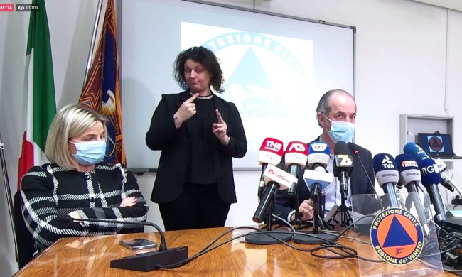 Covid, Zaia firma l’ordinanza: “Consumazione ai tavoli dalle 15 alle 18” | +701 positivi | Dati 9 febbraio 2021