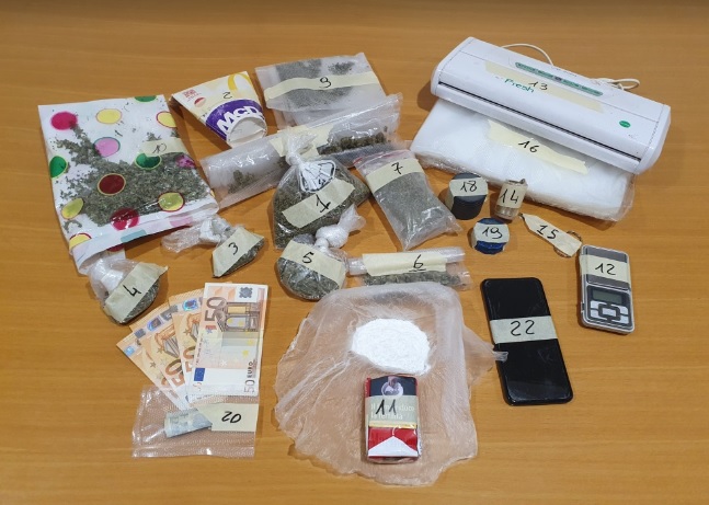Spaccio di droga, arrestato 34enne residente a Sovizzo