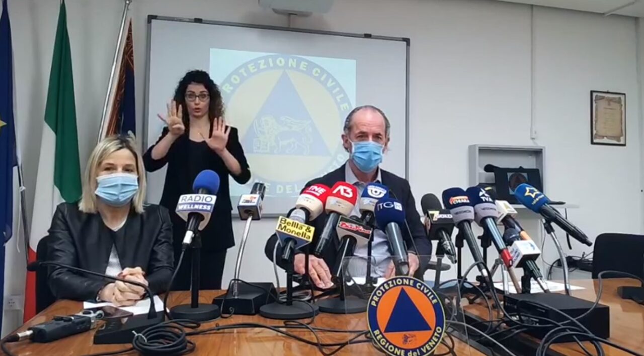 Covid, Zaia: “Vaccini? Il Governo faccia l’impossibile. Noi possiamo correre” | +988 positivi | Dati 9 aprile 2021