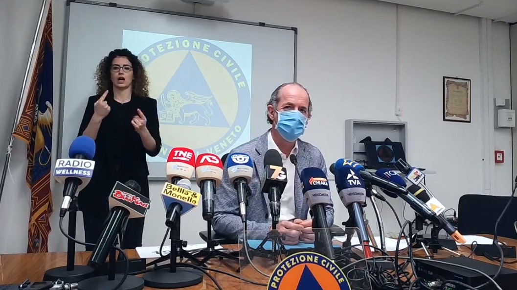 Covid, Zaia: “La pandemia ha le ore contate, l’11 giugno inizia una nuova fase” | +1081 positivi | Dati 14 aprile 2021