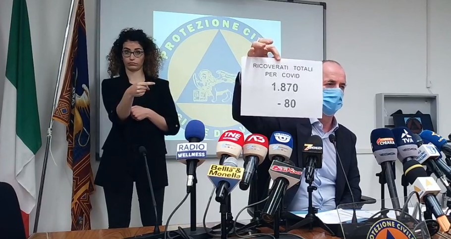 Covid, Zaia: “Il 5 per cento degli ultraottantenni ha detto no al vaccino” | +906 positivi | Dati 16 aprile 2021