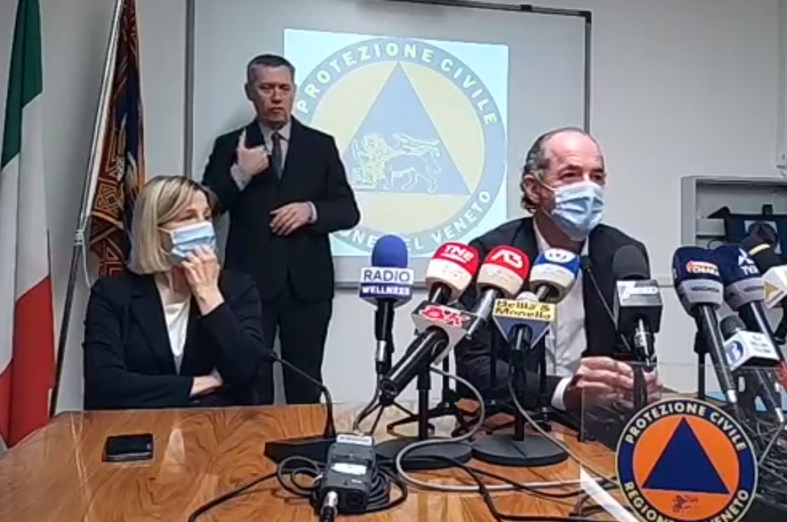 Covid, Zaia: “Esenzione del ticket per chi ha contratto il virus” | +274 positivi | Dati 21 maggio 2021