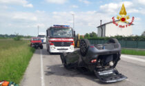 Le immagini del terribile incidente stradale a Zugliano: due feriti