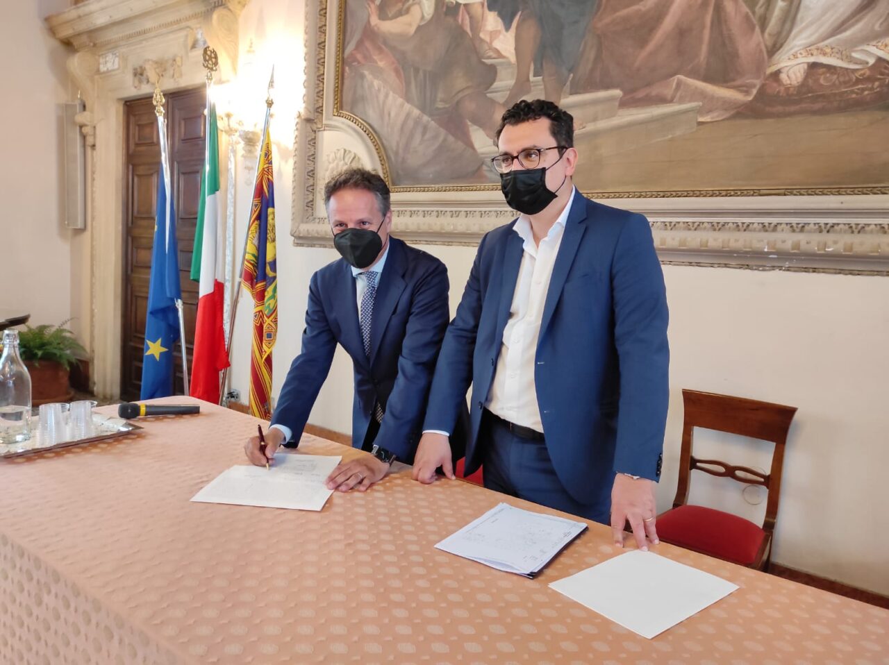 Palazzo Thiene, firmato il rogito tra Comune di Vicenza e Immobiliare Stampa