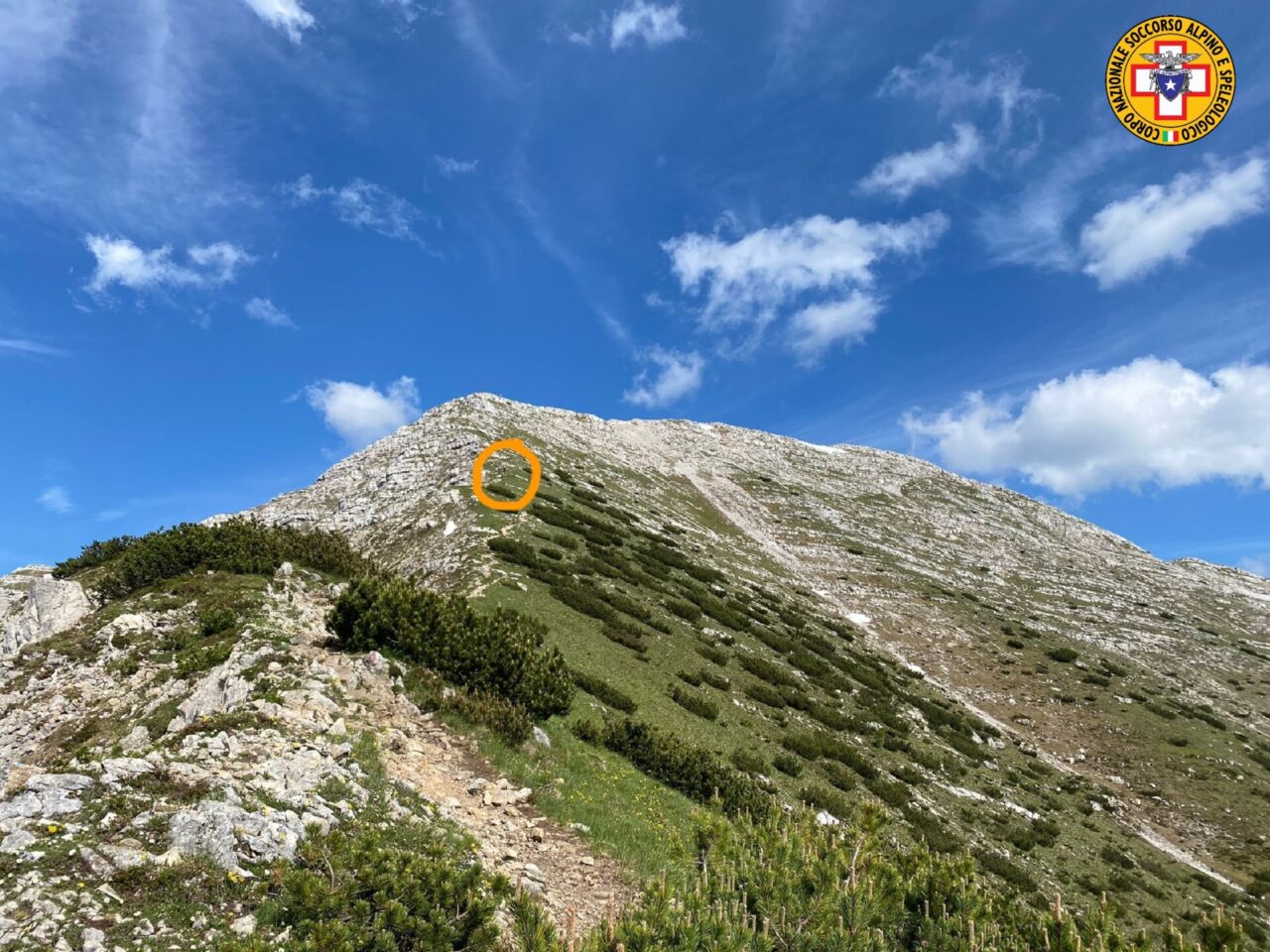 L’escursione si trasforma in un incubo: 48enne scivola per 150 metri
