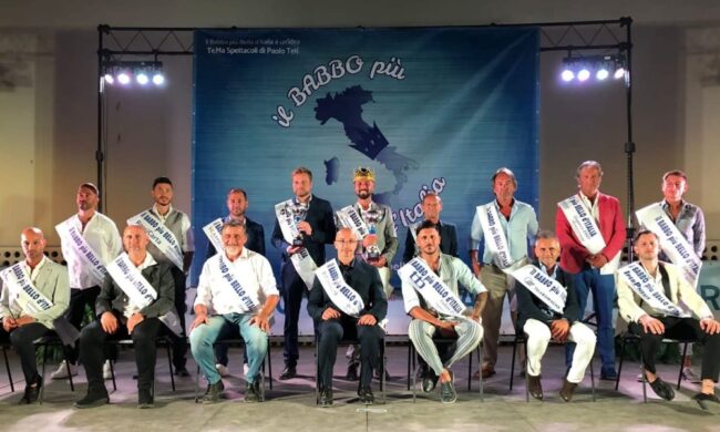 Concorso “Babbo più bello d’Italia”, negli over 56 vince il vicentino Luigi Pellizzari