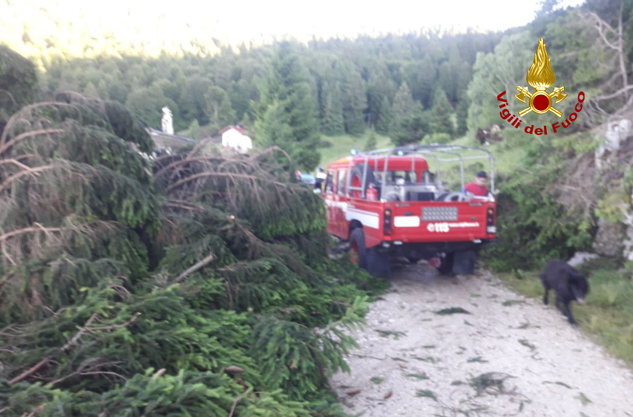 Maltempo sull’Altopiano, il video della devastazione di Malga Granezza