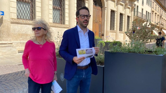 Fiori e piante per contrastare gli attentati terroristici a Vicenza