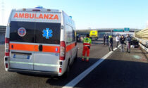 Incidente a Vicenza sull'A31, autista muore sbalzato fuori dal furgone