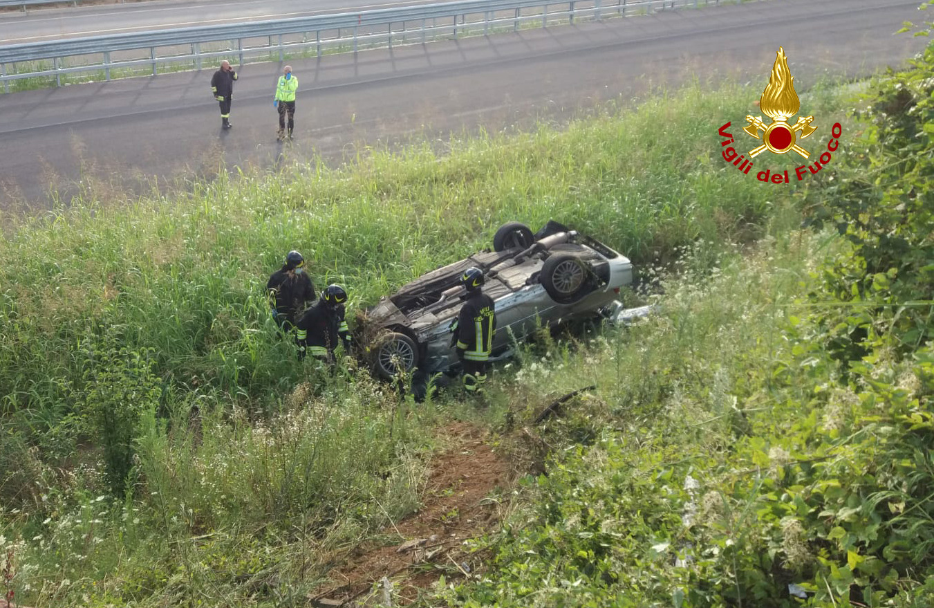 Incidente mortale a Montecchio Maggiore, l'auto finisce sul cantiere della Pedemontana