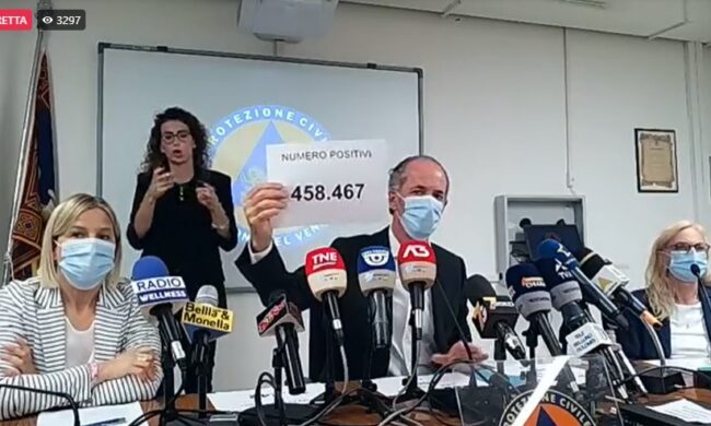 Covid, Zaia: “Anticorpi monoclonali, l’89% dei pazienti veneti trattati ha evitato il ricovero” | +274 positivi | Dati 6 settembre 2021