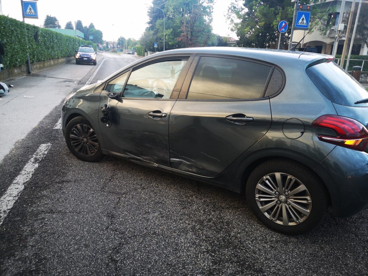 Incidente tra auto e scooter a Thiene: 16enne trasferito in ospedale