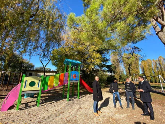 Prosegue la riqualificazione di otto parchi gioco e di un giardino scolastico