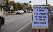 Rilevamento infrazioni: semaforo tra strada Padana verso Verona e via dei Pioppi
