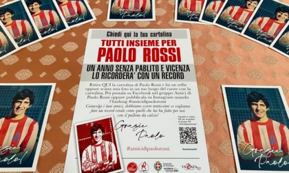 Cartoline per Paolo Rossi, l’iniziativa in ricordo del campione ad un anno dalla scomparsa