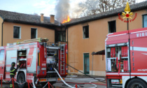 In fiamme il tetto di una palestra a Lonigo: gravi danni al primo piano