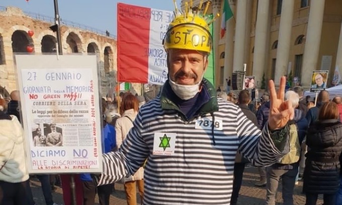 Paragona i No vax agli ebrei, Daspo e denuncia per vilipendio all’ex sindaco: non potrà ritornare a Bassano