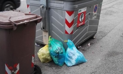 Rifiuti abbandonati in viale Torino: 8 sanzioni per un totale di 1900 euro