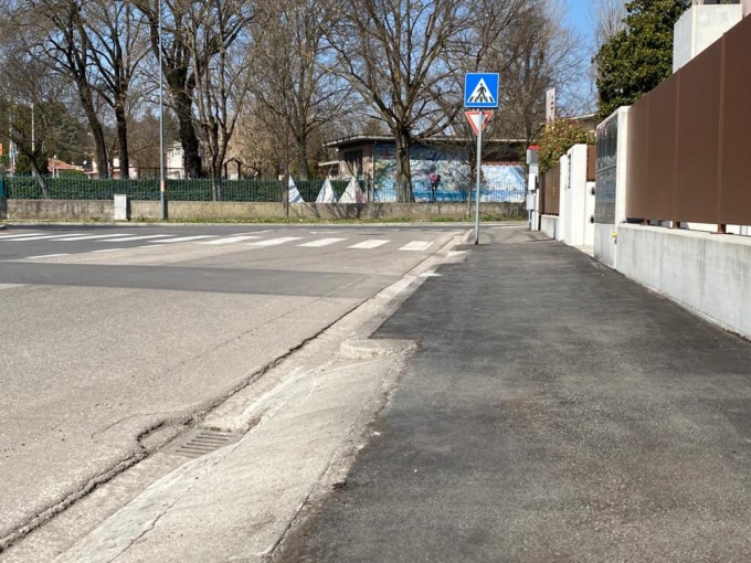 Santa Croce Bigolina, quasi terminati i lavori di riqualificazione dei marciapiedi