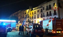 Vicenza, incendio di una mansarda al quarto piano di una palazzina